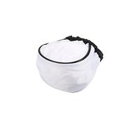 PATIKIL Flash Bounce Diffuseur Cap, Cloth Universel Mini Souple Élastique Bouche Capuchon Couverture pour Lampe Photographie Caméra Vitesse Lumière, Blanc
