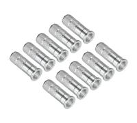 PATIKIL Flèche Insertions 0.3" Dia 7.6mm 8.8mm, 12 Paquet Aluminium Fût Adaptateur pour Tir Arc Pointes