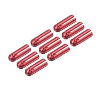PATIKIL Fléchettes Vol Protecteurs, Aluminium Alliage Fléchettes Accessoires Ailes Sauveurs pour Acier & Plastique Vols - 9 Lot (Rouge)