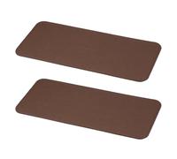 PATIKIL Forme De Base En Feutre 15x7 Pouce, 2 Pcs Sac Forme De Fond Coussin Support Planche D'Insertion Ovale Pour Handbags Tote Crossbody Bag Backpack, Brown