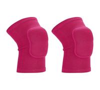 PATIKIL Genouillères de Protection de Taille L, 2 Pièces Genouillères en Éponge pour le Volleyball, Genouillères de Ski, Genouillères de Danse Respirantes pour Femmes et Hommes, Rouge Rose
