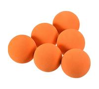 PATIKIL Golf Mousse Balles, 10 Paquet EVA Éponge 42mm Exercise Vol Swing Pratique pour Externe Interne Entraînement, Orange