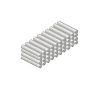 PATIKIL Goupille Cylindrique 1.5 x 8 mm en Acier Inoxydable 304, 50 Pcs Goupilles Métalliques Chevilles Supports d'Étagères Éléments de Fixation pour Meubles Composant de Positionnement