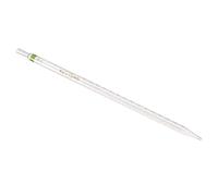 PATIKIL Gradué Compte-gouttes Pipettes, 1 Pcs 15ml Réutilisable Borosilicate Verre Pipette pour Transfert Liquide pour Laboratoire, Chimie, Transparent
