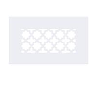 PATIKIL Grille de Couverture de Ventilation pour Ouverture de Conduit de 7,5 Pouces x 3,5 Pouces, Verre Acrylique (PMMA) Couverture Décorative de Trou de Mur et de Plafond