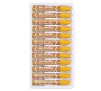 PATIKIL Jaune Foncé Pastels à l'Huile, 12Pcs Crayons à l'Huile Doux Bâton de Pastels Vibrants et Crémeux Fournitures d'Art pour Peinture, Mélange Graffitis pour Artistes Débutants