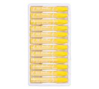 PATIKIL Jaune Pastels à l'Huile, 24Pcs Crayons à l'Huile Doux Bâton de Pastels Vibrants et Crémeux Fournitures d'Art pour Peinture, Dessin, Mélange de Graffitis pour Artistes Débutants