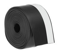 PATIKIL Joint d'Étanchéité de Porte de 16,4 Pieds, Bande Adhésive en Silicone de 45 mm/1-3/4" de Largeur pour l'Étanchéité de Bas de Porte, pour les Interstices de Douche en Verre, Noire