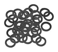 PATIKIL Joint Plat En Caoutchouc M20, Lot De 40, Diamètre Intérieur 20mm, Diamètre Extérieur 30mm, Épaisseur 3mm, Joint D'étanchéité Espaceur Pour Robinet Tuyau Raccordement Boulon, Noir