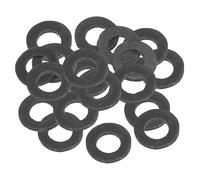 PATIKIL Joint Plat En Caoutchouc M5, Lot De 20, Diamètre Intérieur 5 mm, Diamètre Extérieur 11 mm, Épaisseur 1 mm, Joint D'étanchéité Pour Robinet, Tuyau D'eau, Boulon De Fixation, Noir