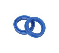 PATIKIL Joint Radial UN 16mm ID x 22mm OD x 5mm Largeur, 2 Pcs Joint D'huile PU Pour Arbre De Roulement Industriel Pompes Piston Cylindre, Bleu