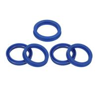 PATIKIL Joint Radial UN 35mm ID x 45mm OD x 8mm Largeur, 5 Pcs Joint Huile PU pour Pompe Arbre Roulement Industrie Cylindre Piston, Bleu