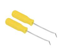 PATIKIL Joint Torique 45 Degré Choix 142mm, 2 pcs Huile Joint Précision Tournevis Extracteur Dissolvant Démontage Outil, Jaune