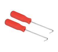 PATIKIL Joint Torique 90 Degré crochet 142mm, 2 pcs Huile Joint Précision Tournevis Extracteur Dissolvant Démontage Outil, Rouge