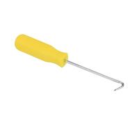 PATIKIL Joint Torique 90 Degré Crochet 142mm, Huile Joint Précision Tournevis Extracteur Dissolvant Démontage Outil, Jaune
