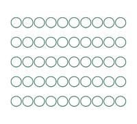 PATIKIL Joint Torique en Caoutchouc Fluoré 17x20x1.5mm(ID x OD x Largeur), 50PCS Joint d'Étanchéité Bocaux Remplacement pour Réparation Plomberie Valves Tuyaux Robinet Voiture Gaz, Vert
