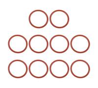 PATIKIL Joint Torique en Silicone 29x35x3mm (ID x OD x Largeur), 30PCS Joint d'Étanchéité Bocaux Remplacement pour Réparation Plomberie Valves Tuyaux Robinet Voiture Gaz, Rouge