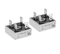 PATIKIL KBPC20-10 Diode Redresseuse, 2 Pcs Pont Redresseur 50A 1000V Diodes Électroniques au Silicium pour Convertir l'Énergie Ac en Énergie Dc, Blanc