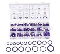 PATIKIL Kit D'Assortiment Joints Toriques En Caoutchouc Nitrile, 270 Pièces 18 Tailles Joints Compresseur Climatisation, Robinetterie, Violet