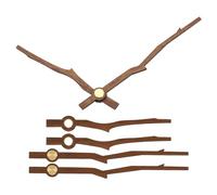 PATIKIL Kit de Remplacement D'Aiguilles de Pendule, 3 Ensembles de Mouvement de Mécanisme de Pendule en Bois, pour Réparation de Pendule Murale de 10 Pouces, G1