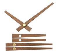 PATIKIL Kit de Remplacement D'Aiguilles D'Horloge, 3 Ensembles de Mouvement de Mécanisme D'Horloge en Bois, Pièces de Remplacement D'Aiguilles D'Horloge Murale de 10 Pouces, A1