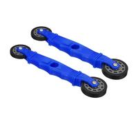 PATIKIL LED Bande Canal Rouleau Outil, 2 Paquet Plat Roues avec Plastique Poignée Rapide Installation Outil pour 5-10mm Large LED Bande