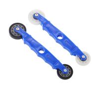 PATIKIL LED Bande Canal Rouleau Outil, 2pcs Plat/U-Rainure Roues avec Plastique Poignée Rapide Installation Outil pour 5-8mm/ 5-10mm Large LED Bande