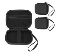 PATIKIL Lot de 2 étuis pour étiqueteuse D30 D35 M02 en EVA pour étiqueteuse de voyage pour autocollants, rouleau de papier, noir