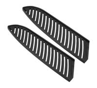 PATIKIL Lot de 2 manchons de protection universels en polypropylène pour couteau Santoku de 17,8 cm, noir