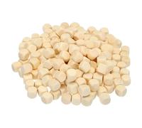 PATIKIL Lot de 200 Dés en Bois Vierges de 15 mm, Blocs en Bois Non Finis à 6 Faces Avec Coins Arrondis, Carrés en Bois pour Projets D'Artisanat Diy