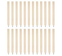 PATIKIL Lot de 24 Demi-Crayons en Vrac, Crayons en Bois Hexagonaux Courts Pré-Taillés Mini Crayon Graphite HB pour Fournitures de Bureau de Classe