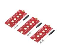 PATIKIL Lot de 3 adaptateurs d'extension M.2 NVME SSD avec tournevis pour la maison, le bureau, les cafés Internet, rouge
