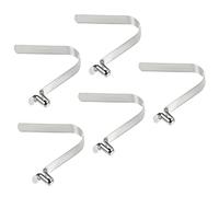 PATIKIL Lot de 5 boutons-pression à ressort en acier pour pagaie de kayak 10 x 6 mm