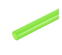 PATIKIL Lot de 8 tubes rigides en PETG pour systèmes de refroidissement par eau et PC - Vert - 10 mm x 14 mm x 500 mm