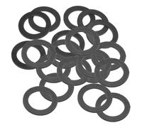 PATIKIL M31 Joint Plat En Caoutchouc, 20 Pièces 31mm DI 45mm DE 3.5mm Épaisseur Joint D'étanchéité Espaceur Pour Robinet Tuyau Raccord Boulon, Noir