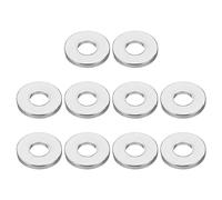 PATIKIL M6 Aluminium Espaceurs Rond, 10 pcs Métal Espaceur Aluminium 6.2mm ID x 15mm OD x 2mm L Épaisseur Aluminium Espaceur Vis Écarteur pour 1/4" ou M6 Vis Boulons