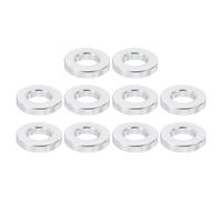 PATIKIL M8 Entretoises en Aluminium, 10 Pcs Entretoise Métallique en Aluminium 8.2mm ID x 16mm OD x 3mm L Vis D'Espacement en Aluminium Ronde pour Boulons à Vis 5/16" Ou M8