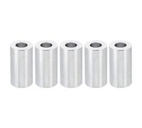 PATIKIL M8 Entretoises en Aluminium, 5Pcs Entretoise Métallique en Aluminium 8.2mm ID x 16mm OD x 30mm L Vis D'Espacement en Aluminium Ronde pour Boulons à Vis 5/16" Ou M8