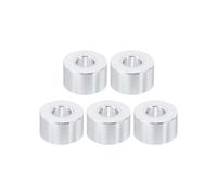 PATIKIL M8 Entretoises en Aluminium, 5Pcs Entretoise Métallique en Aluminium 8.5mm ID x 20mm OD x 12mm L Vis D'Espacement en Aluminium Ronde pour Boulons à Vis 5/16" Ou M8