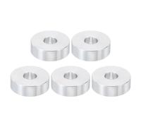 PATIKIL M8 Entretoises en Aluminium, 5Pcs Entretoise Métallique en Aluminium 8.5mm ID x 25mm OD x 8mm L Vis D'Espacement en Aluminium Ronde pour Boulons à Vis 5/16" Ou M8