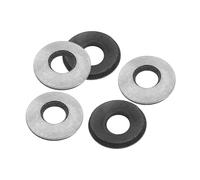 PATIKIL M8x22mm EPDM Rondelles d'Étanchéité Collées, 100 pièces Joint de Vis Soutenu Par Caoutchouc Néoprène Galvanisé pour Le Toit de Navires de Machines Industrielles à Domicile