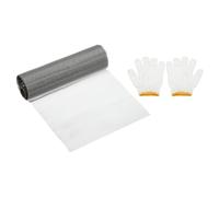 PATIKIL Maille en Acier Inoxydable 304 de 40"L x 16"W, Tissée, avec 80 Mailles, pour Filtre d'Aération, Écran de Sécurité pour Fenêtre, Filtration, Clôture pour Animaux, avec Gants