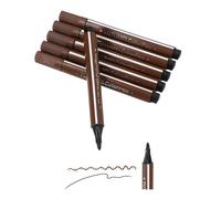 PATIKIL Marqueurs Colorés, Marron 6 Pack Marqueurs Lavables Pour Coloriage Dessin Gribouillage Marqueurs Art Ligne Large Ensemble Stylos Aquarelle Pour Livres De Coloriage Adultes Croquis