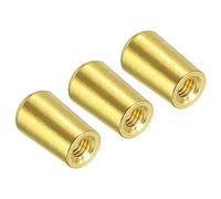 PATIKIL Métal Guitare 3 Voie Interrupteur Bascule Pointe Capuchon Bouton Interrupteur M4 pour Électrique Guitare Pièces Accessoires Doré 3pcs