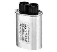 PATIKIL Micro-ondes Condensateur, 1.1uF AC 2100V Haute Tension Condensateur 7mm Broche Distance Universel Micro-ondes Four, Argent Ton