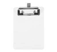 PATIKIL Mini Clipboard 6" x 4" Petit Porte-Bloc De Poche Blanc