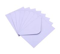PATIKIL Mini Envelopes, Lot de 100 Mini Enveloppes pour Cartes de Vœux, Cartes de Visite, Mariages, Lavande