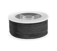 PATIKIL Nylon Cord 0.02 Pouce x 109 Yards, Bracelet String Fil Nylon Tressé Cordon Nœud Chinois pour Jewelry Making Perles Necklaces Blind Wind Chimes, Black