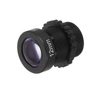 PATIKIL Objectif De Caméra CCTV 12mm Distance Focale HD 5MP Sécurité Angle Large Monture M12 Ouverture Fixe Longue Distance De Vue