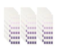 PATIKIL Onglets Adhésifs Transparents, 720 Pcs Petits Marque-Pages Notes Adhésives Étiquettes Planificateur pour Cahiers Dossiers Livres Comptables Bureau, Dégradé Violet